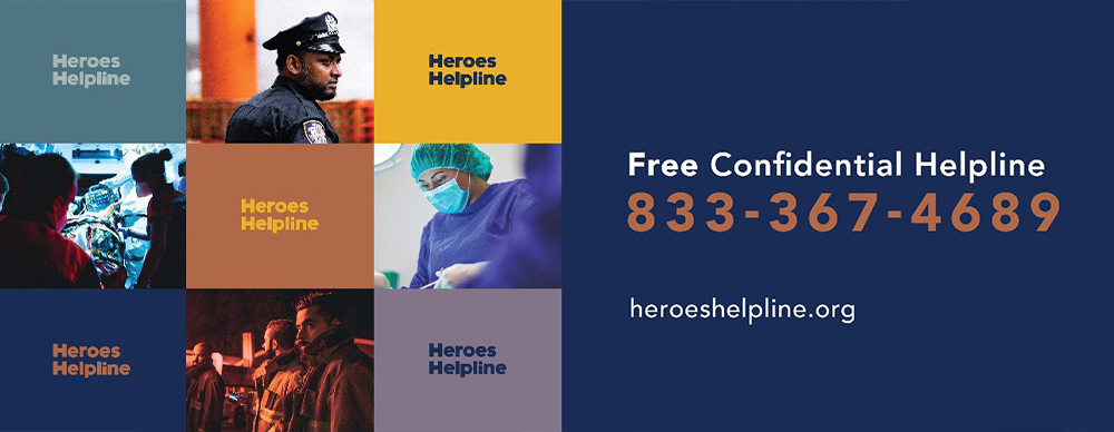 HEROES Helpline - Free Confidential Helpline 833-367-4689