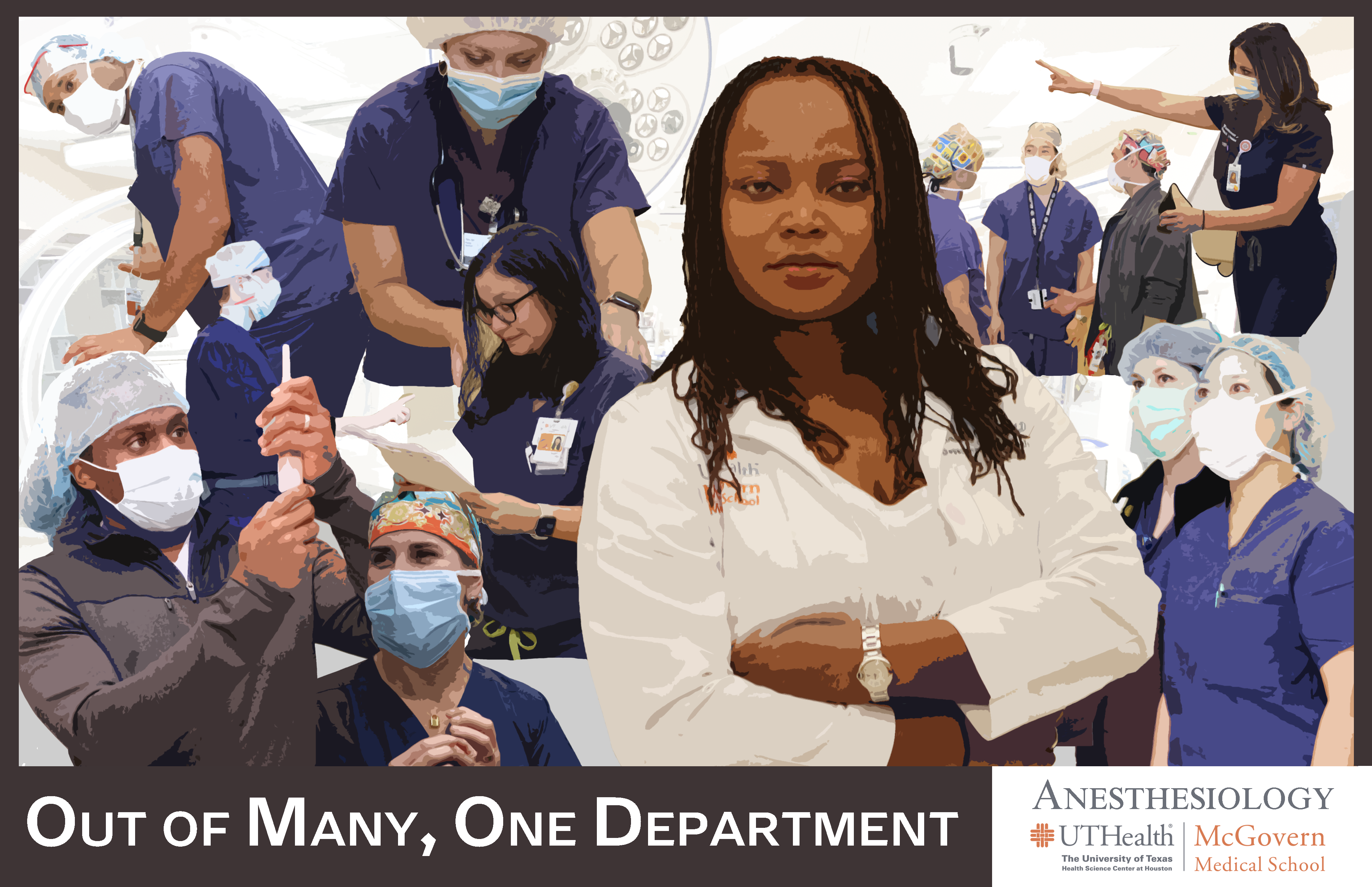 Department of Anesthesiology Diversity Graphic
