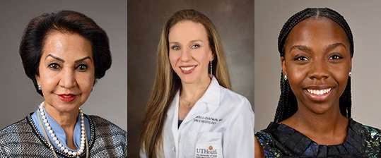 Drs。玛雅苏雷什,安娜丽莎Ramirez-Chapman和丹尼尔白色