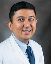 Profile Photo of Dr. Pushan Jani, Director of Interventional Pulmonology, in the Divisions of Pulmonary Critical Care & Sleep Medicine in the Department of Internal Medicine at McGovern Medical School at UTHealth in Houston, Texas