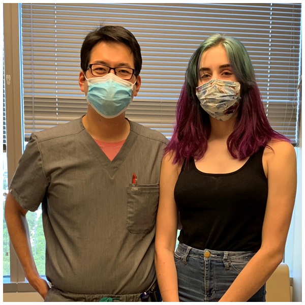 Dr. William Yao and Phoebe Murphy