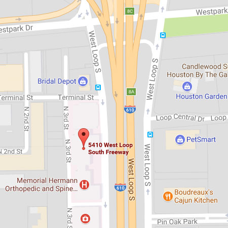 Google Map for 5410 West Loop South