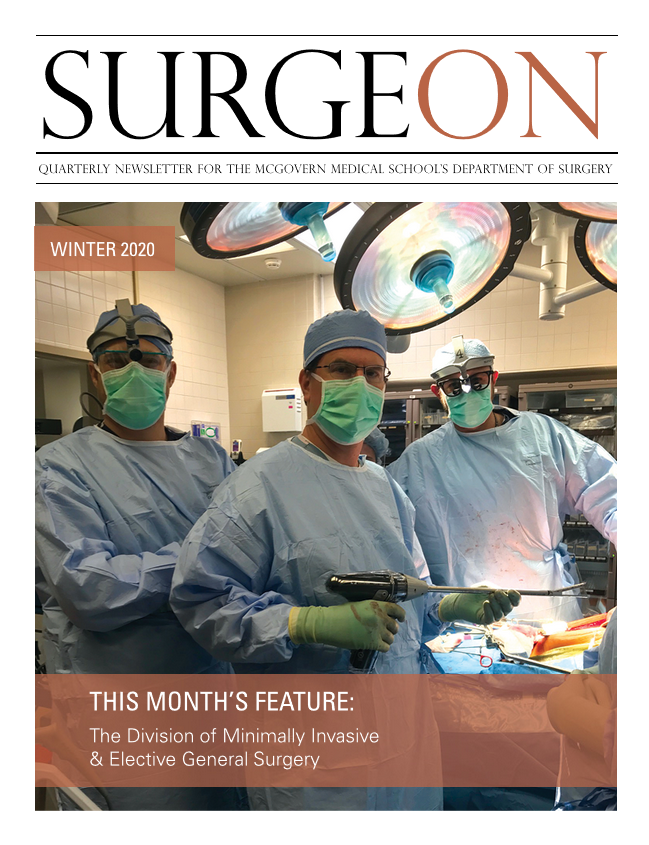 image from SurgeON Newsletter  – Winter 2019