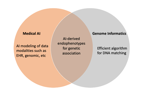 医学AI和基因组信息学的图