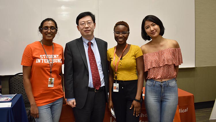 The SGO team with Dr.Zhang